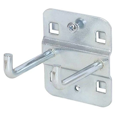 Afbeelding van KS Tools, Gereedschapsborden, Dubbele gereedschapshouder met verticaal haakuiteinde, Ø 6 mm, 50mm