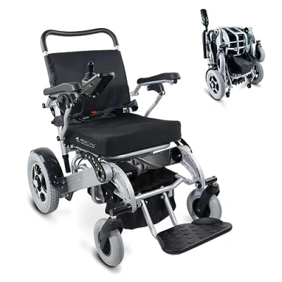 Afbeelding van Mobiclinic Troya Plus Elektrische rolstoel Inklapbaar Aluminium Lichtgewicht Auton. 34 km 24V
