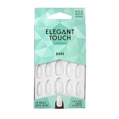 Afbeelding van Elegant Touch Blote Nagels Korte Stiletto
