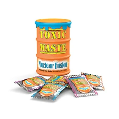 Afbeelding van Toxic Waste Nuclear Fusion Sour Candy Drum