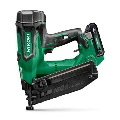 Afbeelding van Hikoki NT1865DAWYZ accu Spijkerapparaat 18 V / 32 65 mm Set 2,0 Ah in HSC IV koffer