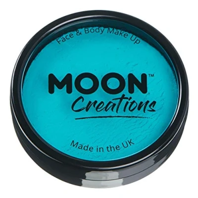 Afbeelding van Moon Creations Professionele watergeactiveerde gezichtsverf Turquoise