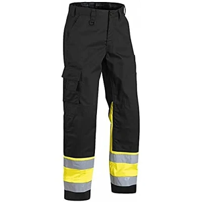 Afbeelding van Blaklader Werkbroek High Vis 1564 1811 Zwart/High Geel C58