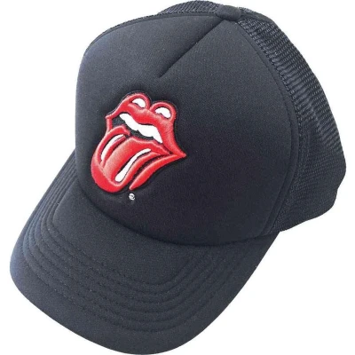 Afbeelding van The Rolling Stones Baseball pet Classic Tongue Zwart