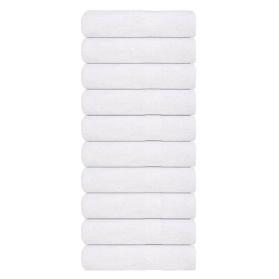 Afbeelding van vidaXL Douchehanddoeken 10 st 70x140 cm 360 g/m² 100% katoen wit