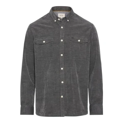 Afbeelding van camel active Langarm IN Regular FIT Overhemd, Heren, Maat: 3XL, Asphalt