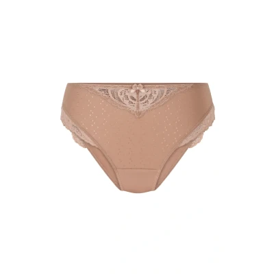 Afbeelding van Hunkemöller Dames Lingerie Slip Sophie Bruin maat L