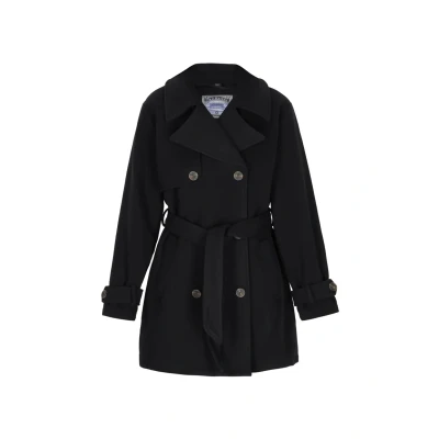 Afbeelding van Dreimaster Halflange jas, Dames, Maat: 34, Navy