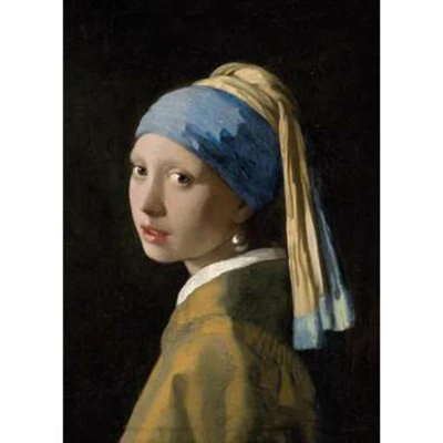 Afbeelding van Art for the Home Canvas Meisje met de parel 70x100 cm