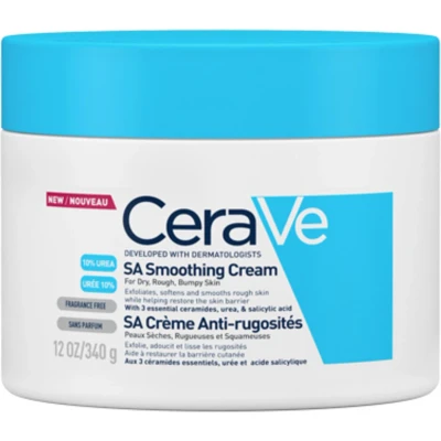Afbeelding van 3x CeraVe SA Smoothing Cream Anti Ruwe Huid Crème 340 gr