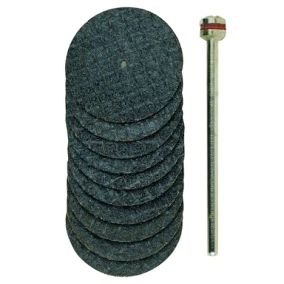 Afbeelding van Proxxon Micromot 28 808 Doorslijpschijf recht 22 mm 10 stuk(s) RVS, Staal, Non ferrometaal, Kunststof, Hout
