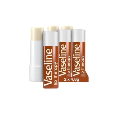 Afbeelding van Vaseline Lip Therapy Cocoa Butter I Getinte lippenbalsem met cacao en sheaboter (Cocoa 2 x 4_8g)