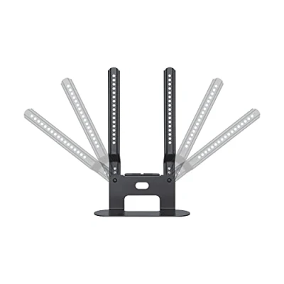 Afbeelding van PureMounts PM SOM 080 Beugel voor directe montage op TV, compatibel met Sonos Beam Soundbar, draagvermogen: 5 kg, zwart