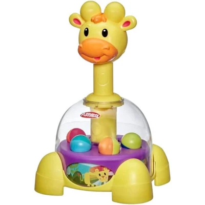 Afbeelding van Playskool giraf draaitol met balletjes voor baby’s en peuters vanaf 1 jaar (exclusief bij Amazon)