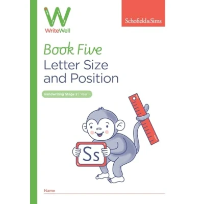Afbeelding van WriteWell 5: Letter Size and Position, Year 1, Ages 5 6