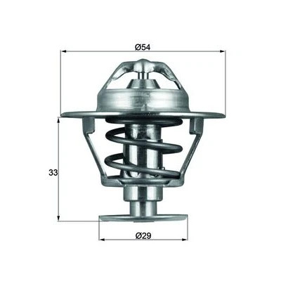 Afbeelding van Mahle Original Thermostaat TX 86 76D