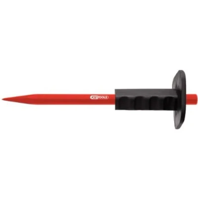 Afbeelding van KS Tools 156.0516 puntbeitel met handbeschermgreep, 8 kant, 300 mm