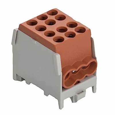 Afbeelding van Pollmann hoofdkabel aftakklem HLAK 25 1/4 M2 bruin