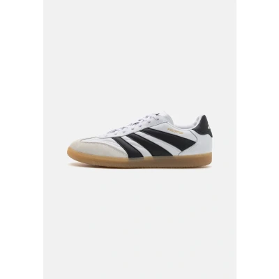 Afbeelding van adidas Performance Predator Freestyle Zaalvoetbalschoenen, Heren, Maat: 48, Footwear white/core black/gold metallic Leer/ synthetisch