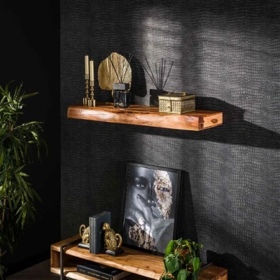 Afbeelding van Hoyz Collection Wandplank Tree 100cm Acaciahout S
