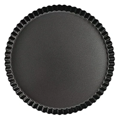 Afbeelding van taartvorm, 24 cm, quichevorm met hefbodem, quiche/taartvorm, fruitcakevorm, fruitbodemvorm, taartpan, quichepan, tartletvormpjes, taartvormpjes, taartvormpjes
