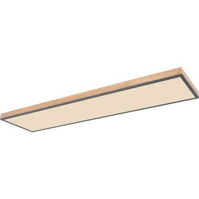 Afbeelding van Globo plafonniere Doro grijs luminium 416080WD5 CCT