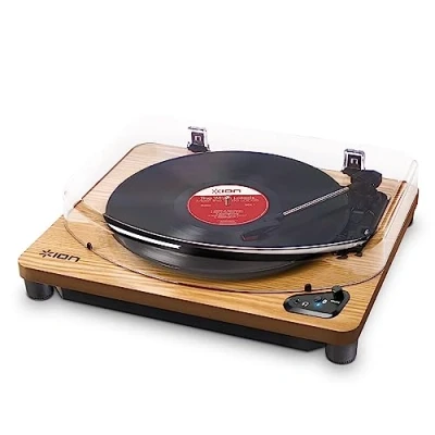 Afbeelding van ION AIR LP Wood Bluetooth USB platenspeler