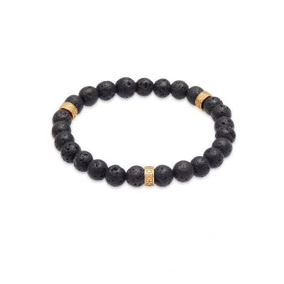 Afbeelding van Kuzzoi LAVA Vintage Armband, Heren, Maat: 23, Gold
