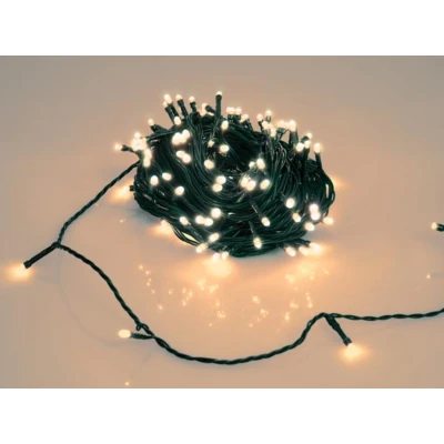 Afbeelding van Novalight LED 24m 160 Arizona Witte Lampen Groene Draad