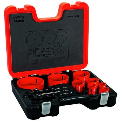 Afbeelding van Bahco Sandflex® Bi metalen gatzagenset voor metaal en houtsoorten 25 mm 114 12 delig 3834 SET 84 ES