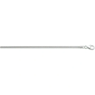 Afbeelding van Zilveren Ketting Slang Rond 2,4 mm x 50 cm lang