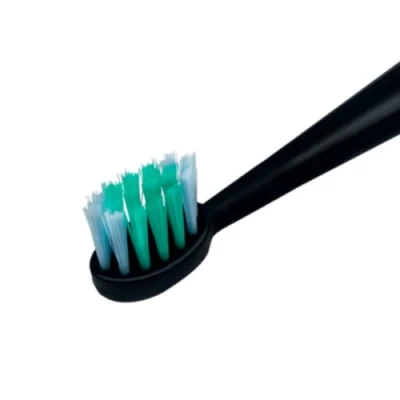 Afbeelding van NEOPULSE® Set van 4 navullingen met zwarte nylon extra zachte opzetborstels NEOKIDS® elektrische tandenborstel voor kinderen geschikt NEOSONIC® Vanaf 3 jaar