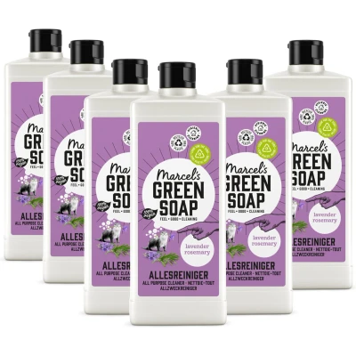 Afbeelding van 6x Marcel&#039;s Green Soap Allesreiniger Lavendel &amp; Rozemarijn 750 ml