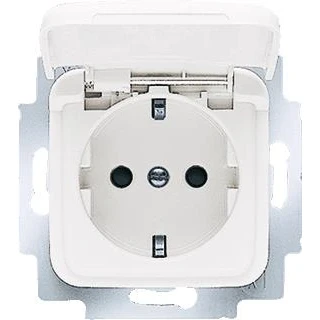 Afbeelding van ABB Busch Jaeger Reflex SI Wandcontactdoos (WCD Schakelmateriaal) 2CKA002013A5314 E2Q9Y
