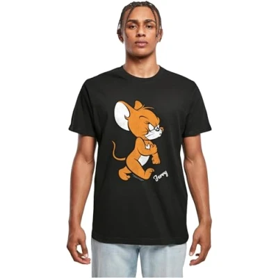 Afbeelding van Merchcode Heren T shirt 100% Katoen Zwart M