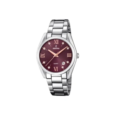 Afbeelding van Festina Dames analoog kwartshorloge met roestvrij stalen armband F16790/E