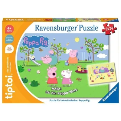 Afbeelding van tiptoi Peppa Pig Legpuzzel 24 stuk(s) Stripfiguren