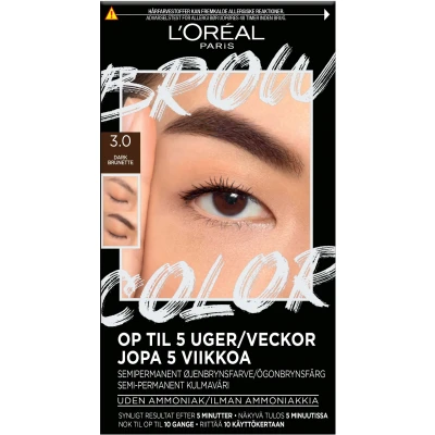 Afbeelding van L&#039;Oréal Paris Brow Color Kit Dark Brunette 3.0