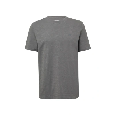 Afbeelding van s.Oliver Tshirt basic, Heren, Maat: 3XL, Grau meliert