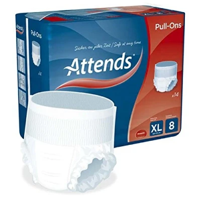Afbeelding van ATTENDS Pull Ons 8 XL 1 pak van 14 stuks