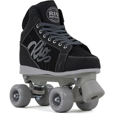 Afbeelding van Rio Roller rolschaatsen Lumina zwart/grijs maat 39.5