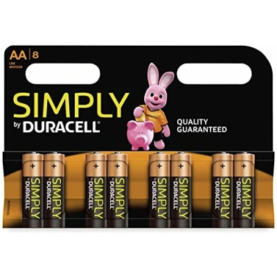 Afbeelding van Duracell Duralock LR6 AA Batterijen 8 Pack