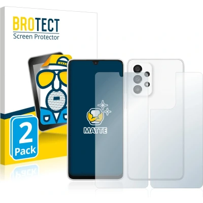 Afbeelding van BROTECT Screenprotector voor Samsung Galaxy A33 5G (Voor+Achter) Folie Beschermfolie matte (2 Stuks)
