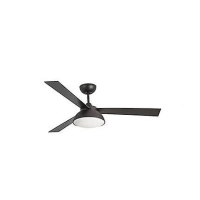 Afbeelding van FARO BARCELONA Plafondventilator Rodas met LED lamp, bruin