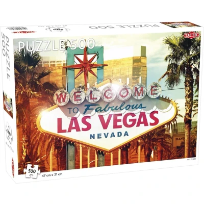 Afbeelding van Puzzel Around the World: Las Vegas 500 stukjes