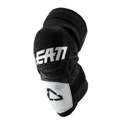 Afbeelding van Leatt 3DF Hybrid Kniebeschermer Wit / Zwart maat L/XL