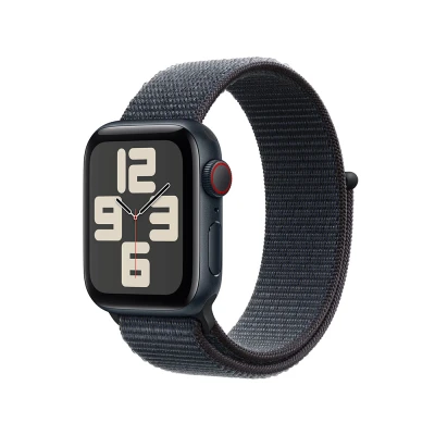 Afbeelding van Apple Watch SE Cellular 40mm Midnight Aluminium Ink Sport Loop (130 200mm)