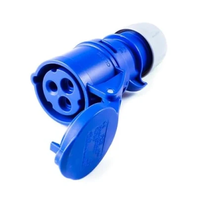 Afbeelding van Camping Contrastekker CEE 3 Polig Blauw