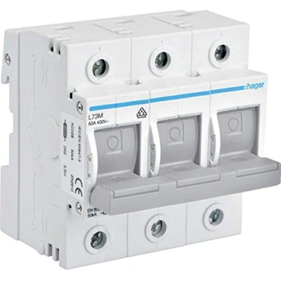Afbeelding van hager abb patroonlastscheider d0 63a 3p l73m
