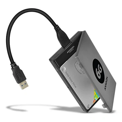 Afbeelding van AXAGON ADSA 1S6 USB3.0 SATA 6G UASP HDD External Adapter Incl. Case *USBAM *MICROBM *SATAF